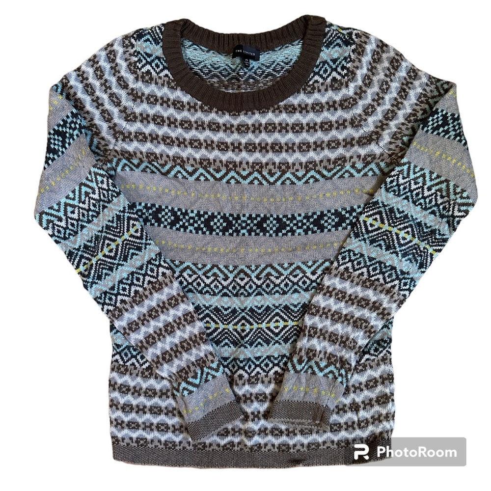 The Limited All Over Design Womens Sweater | Size XSmall